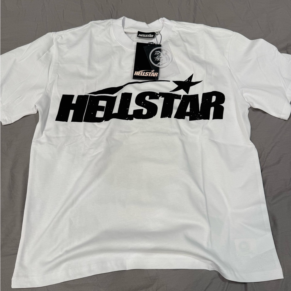 Hellstar White T-Shirt for Men